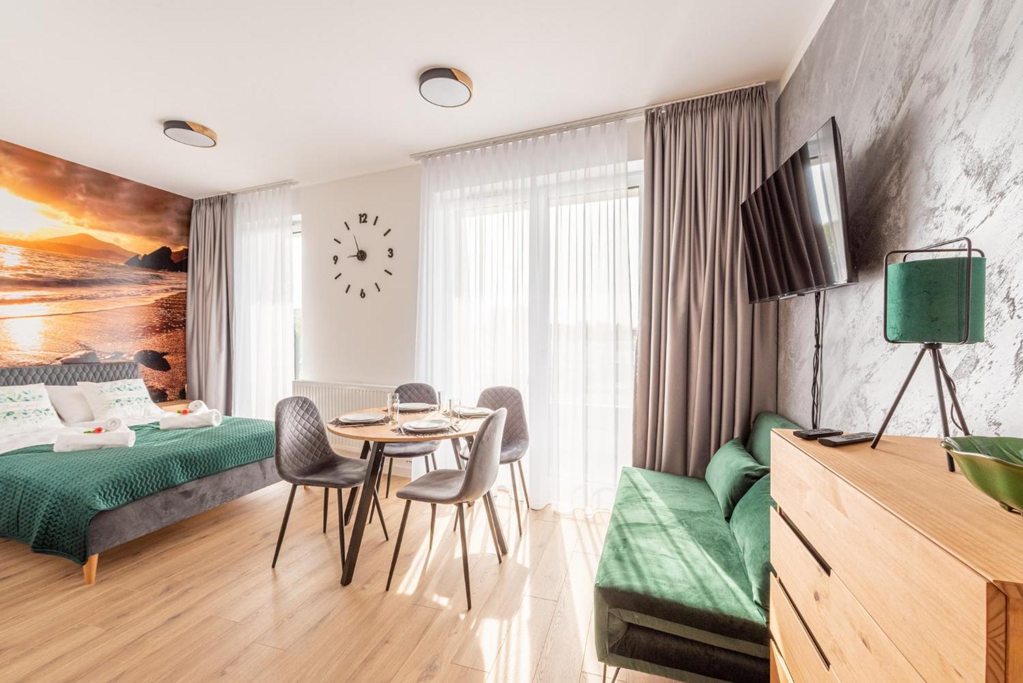 Horyzont Apartamenty- Studio- Sauna&Fitness -Baltycka 2- Sniadania 코워브제크 외부 사진